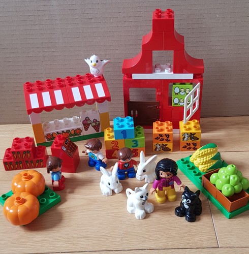 Lego duplo petting farm shop - petting,