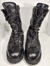 Matterhorn Boots Mens 10 XW 1949 Gore-Tex Thinsulate 10" Combat LeatherBlack USA