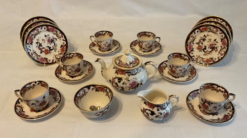 Mason mandalay blue tea - mason's, set