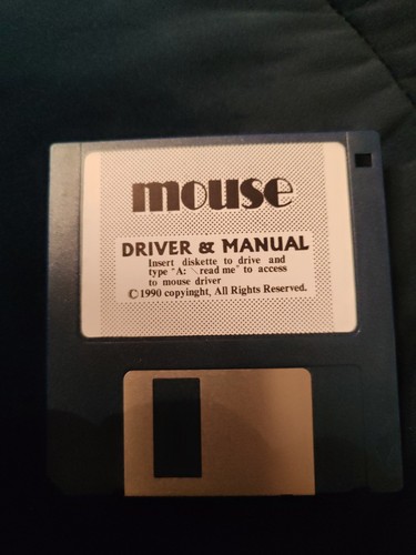 Mouse driver manual floppy - mouse,