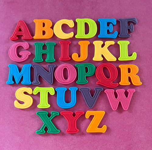 Edible 4cm bright - edible, rainbow