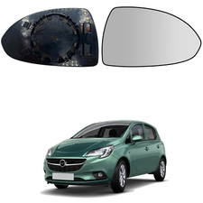 Vetro Specchietto per Opel Corsa D 2006-2014, Corsa E 2014 in poi, non termico
