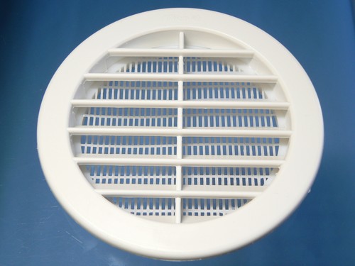 Round plastic air vent - air, 4