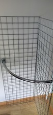 Gridwall | Grid wall 850mm Corner Garment Hanging Rail Display RARE
