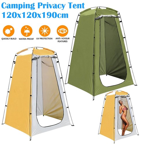 Pop privacy shower tent - up,