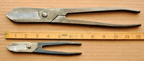 Vintage fedco tin snips - 2x,