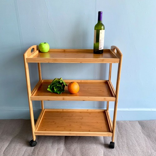 Bamboo tier kitchen storage - 3,