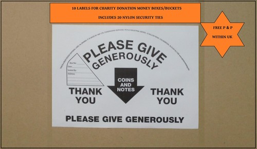 Labels for charity - labels,