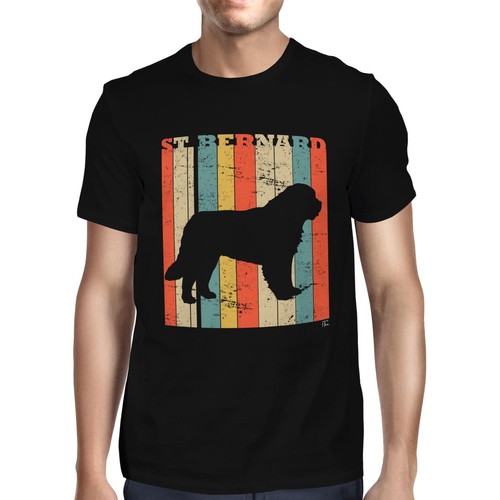 1tee mens bernard dog - mens,