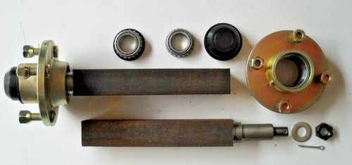 Trailer stub axle kit pcd - stub,