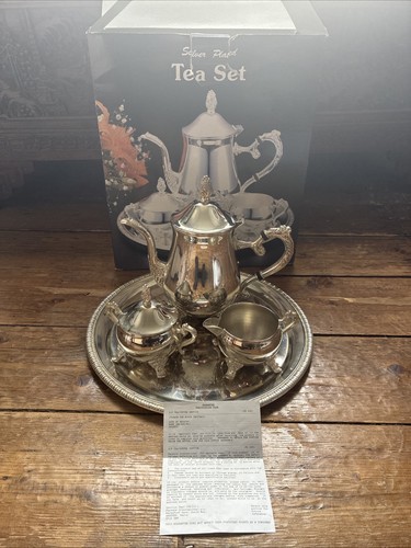 Vintage silver plated tea - silver,