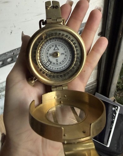 Vintage style brass british - style,
