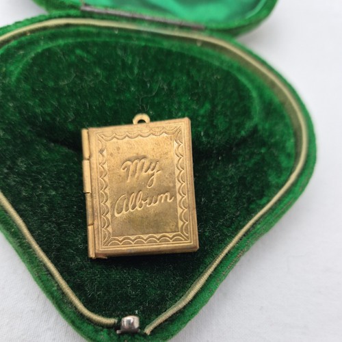 Vintage miniature album - vintage, "my