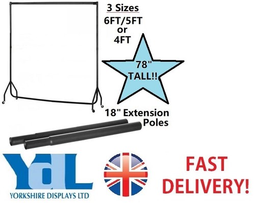 Very tall heavy - duty, black