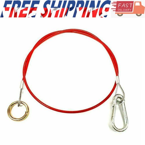 Breakaway cable red hook - red,