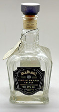JACK DANIELS SINGLE BARREL SELECT EMPTY BOTTLE - HOME BAR WHISKEY WHISKY PUB