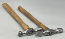 Vintage STANLEY CP 3-1/2oz Cross Pein Hammer & Small 6oz Ball Pein Hammer Tool