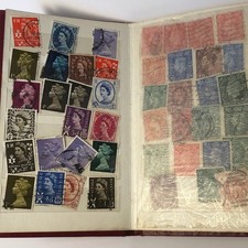 Vintage lot Netto Stamp Album British Revenue Commemorative Collection 1840-1970