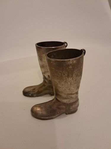 Stirrup cups two metal - cups,,