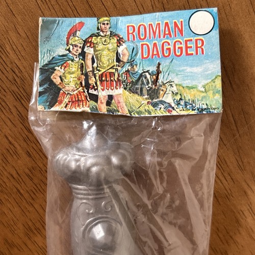 Roman dagger 1960s plastic - dagger,