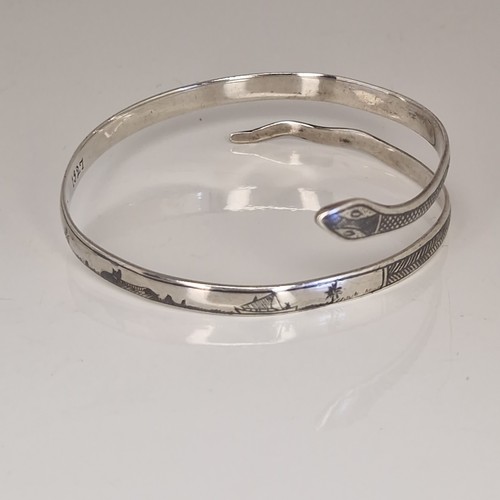 Antique snake bracelet - antique,