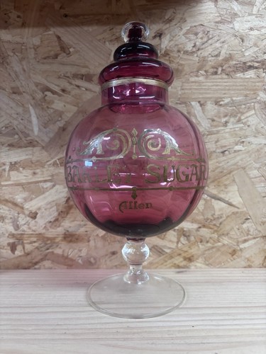 Victorian cranberry glass - cranberry,
