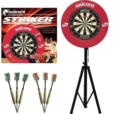 Darts Travel Stand Tripod Unicorn Board Holder Striker Dartboard, Surround Darts