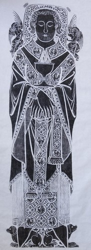 Vintage brass rubbing simon - -,