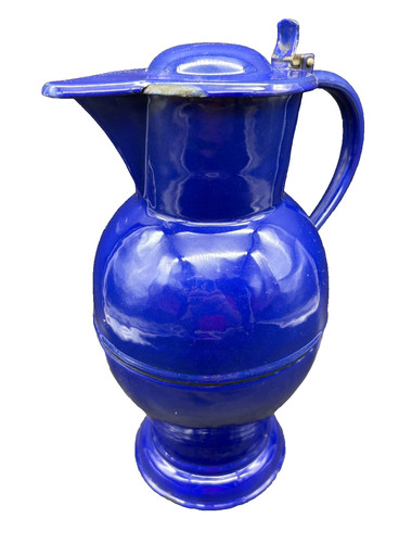 Vintage blue enamel - vintage,