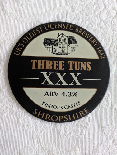 Vintage beer pump - badge,