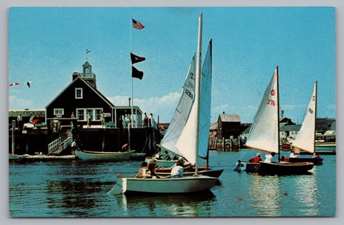 Postcard sandy bay yacht club - bay,