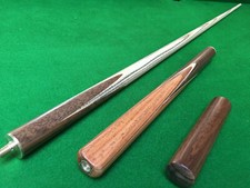 57 Inch Handmade 3/4 Ash Snooker Cue with Rosewood Butt and 8.5mm tip