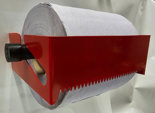 Blue roll paper towel - roll,