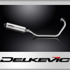 Triumph Scrambler 400X 2024-2025 Complete Exhaust 343mm XOval Stainless Silencer