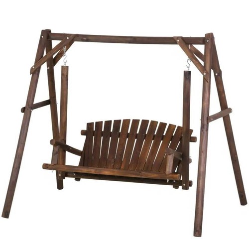 Farmhouse log frame - log, a-frame
