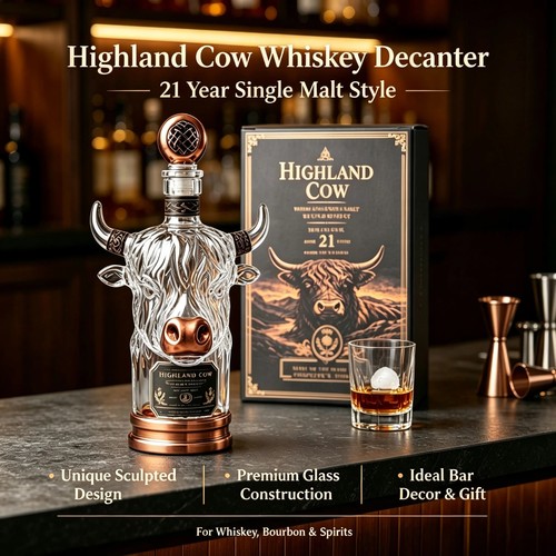 Highland cow whiskey - cow,