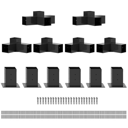 Outsunny pergola kit - pergola, kit,