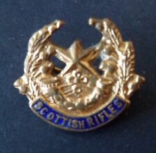 WW1  Scottish Rifles Enamel &