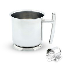Stainless Steel Shaving Mug
