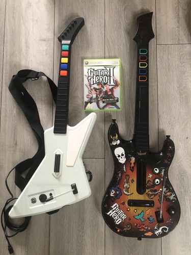 Guitar hero controllers red - guitar,