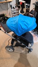 iCandy Apple Pram Black + Blue
