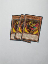 Yu-Gi-Oh 3x Fire King Avatar Garunix Common SR14-EN004 NM