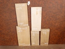 Mixed Species Bundle/Job Lot Craft Pack Hardwood Planks Oak/Walnut/Elm (140305)
