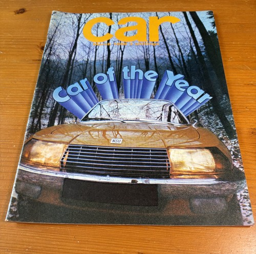 Car magazine march 1968 nsu - magazine,