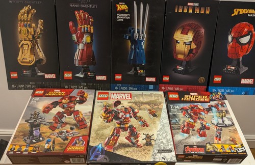 Lego marvel retired sets - lego,