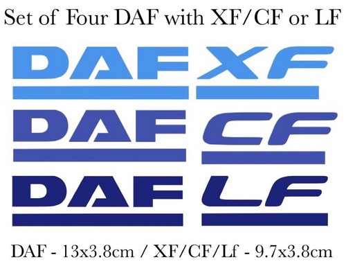 Daf lf truck vinyl - xf/cf,