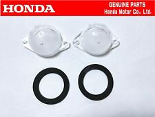 HONDA GENUINE 88-91 CRX HF Si EF8 SiR Rear License Lamp Light Lens & Gasket Set