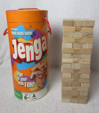 Jenga Stacking Game in a Tube