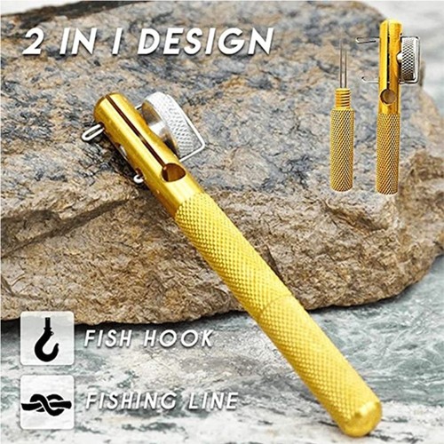 Gold hook tying tyer - hook,