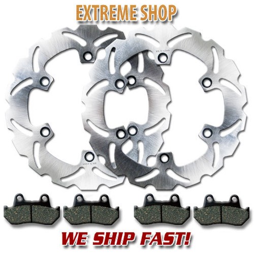 Honda front brake rotor pads - front, +